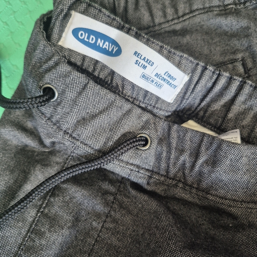 XXXL Old Navy Charcoal Relaxed Slim Pants